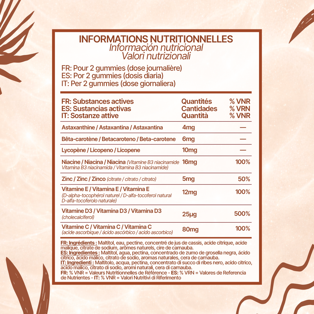 Bronzer Gummies